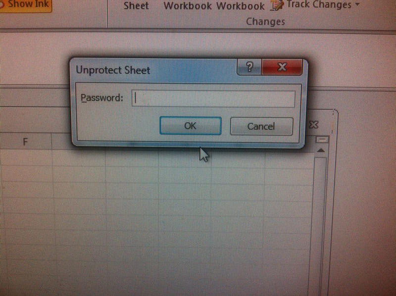 recover forgotten excel file password