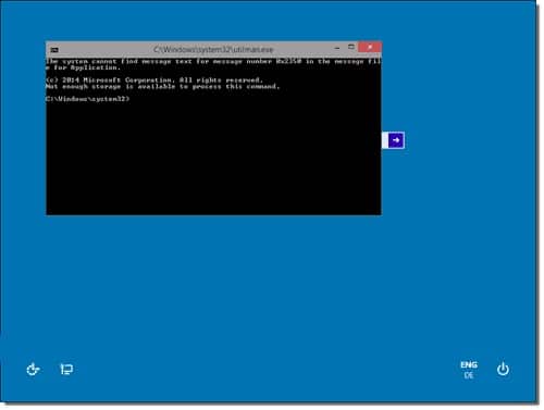 command prompt after sign in Windows 10