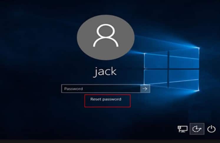 enter password crack windows