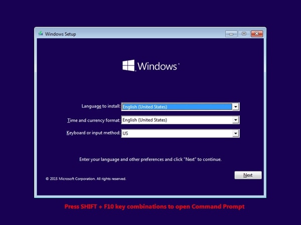 windows 8.1 setup