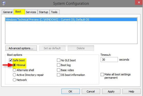 boot prompt in hiren bootcd