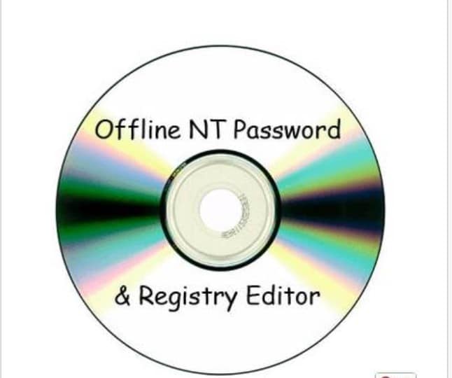 offline nt password registry editor para hackear la contraseña de Windows