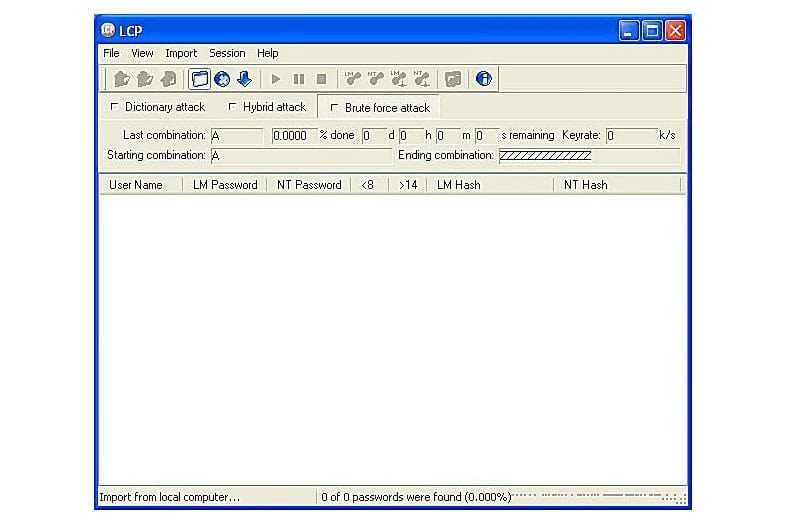 utilitaire gratuit de réinitialisation de mot de passe pour Windows 7