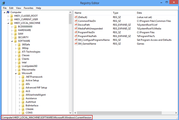 find windows 10 serial key in resestry