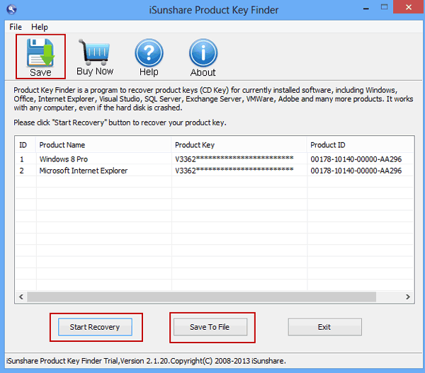 windows 8 product key finder